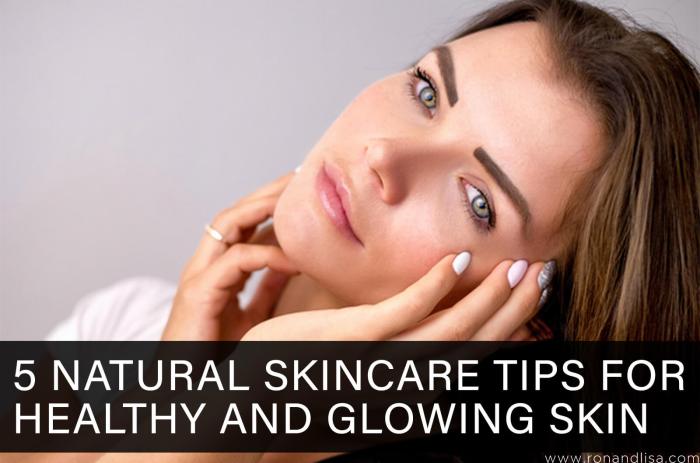 Tips skincare glowing