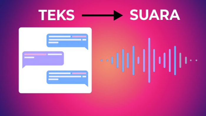 Cara menggunakan aplikasi pengubah teks ke suara